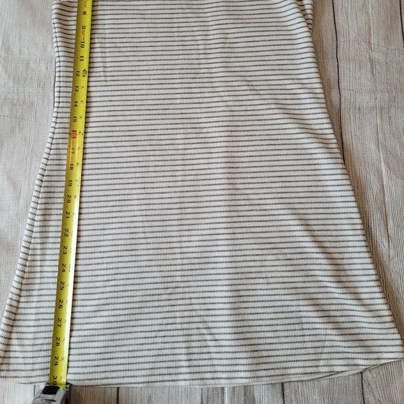 Logo by Lori Goldstein Striped Tank Minidress Tunic Beach Size Medium - Picture 6 of 8